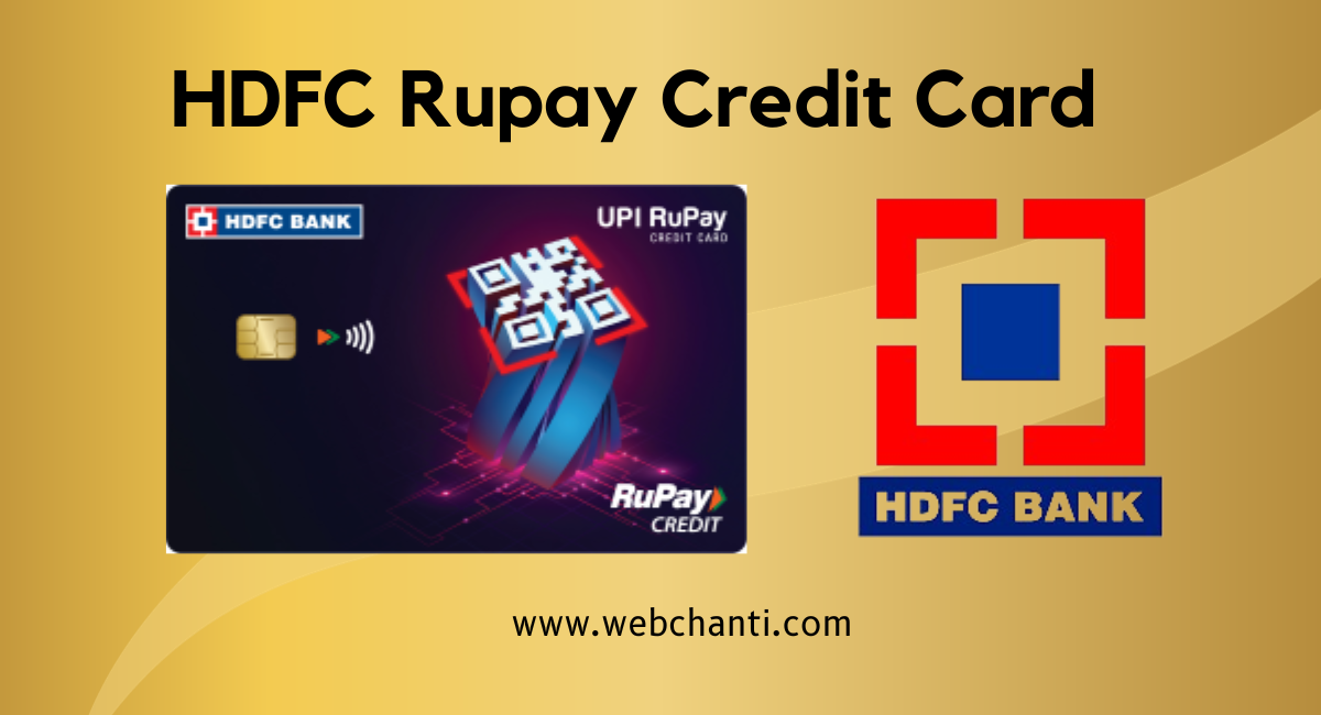 HDFC RUPAY CREDIT CARD